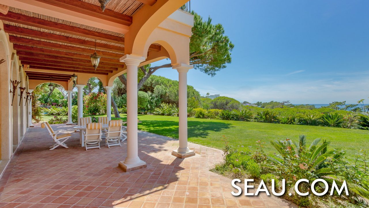 Luxury Sea view property for sale in Vale do Lobo SEAU