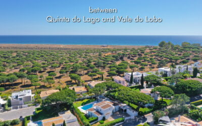 Tussen Quinta do Lago en Vale do Lobo
